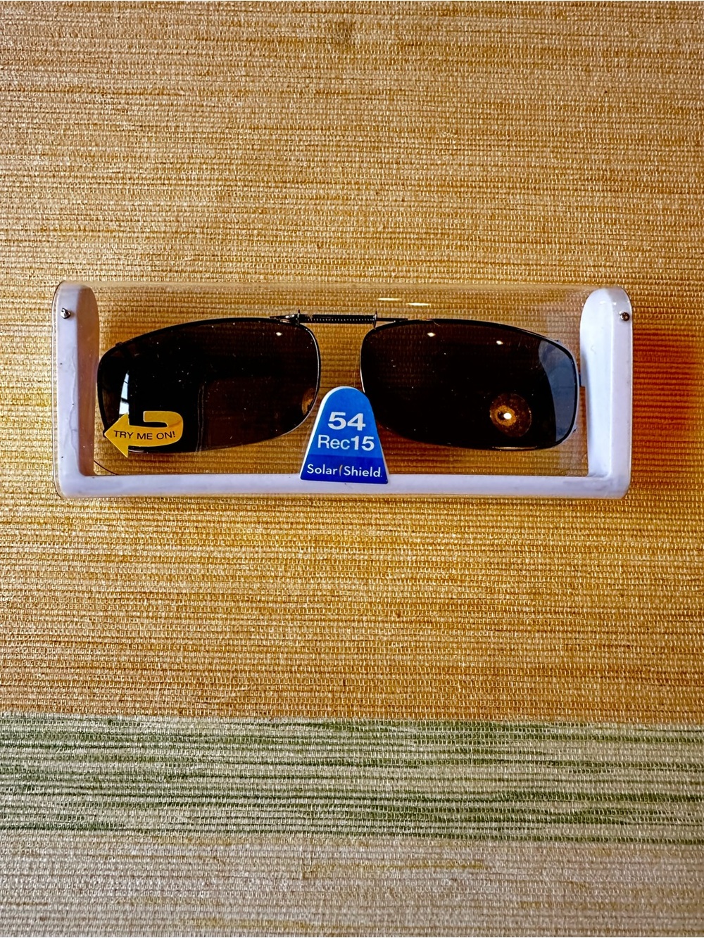 Black Polarized Rectangular Sunglasses - Solar Shield Style